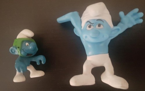 Lot figurines schtroumpf - lot,