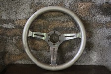 volant sport alu et cuir vintage EKTOR