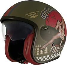 Casque Helmet Jet Vintage Goupille Up Military Bm Premier TAILLE S
