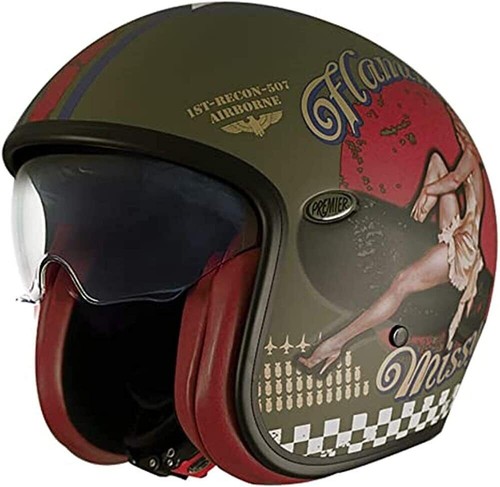 Casque helmet jet vintage - casque,