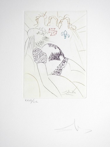 Salvador dali gravure henry - salvador,