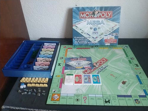 Monopoly édition mega jeu - mega,