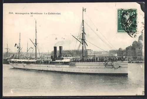 Carte postale messageries - carte,