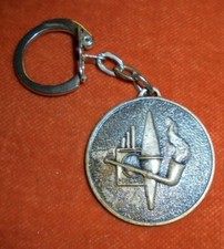 Porte clés disque - porte-clés, bleu