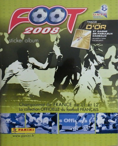 Panini foot 2008 ligue - foot,
