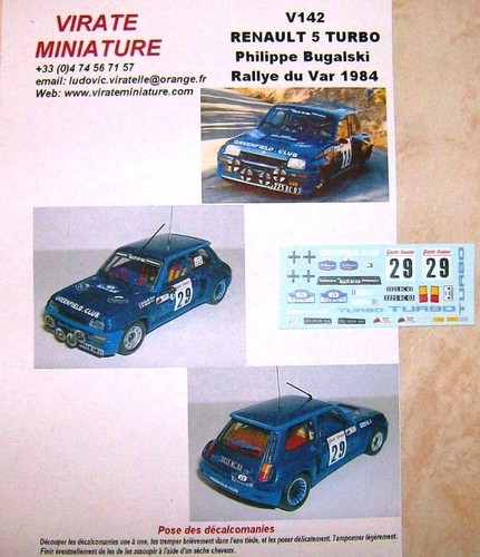 V142 renault turbo rallye du - turbo,