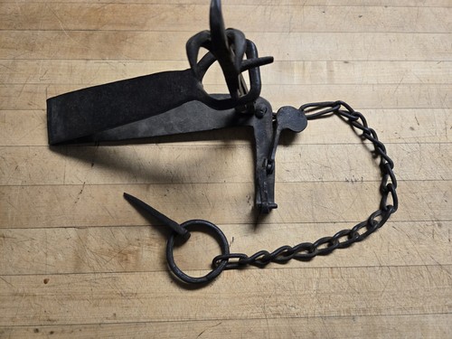 Large antique forged animal - antique,