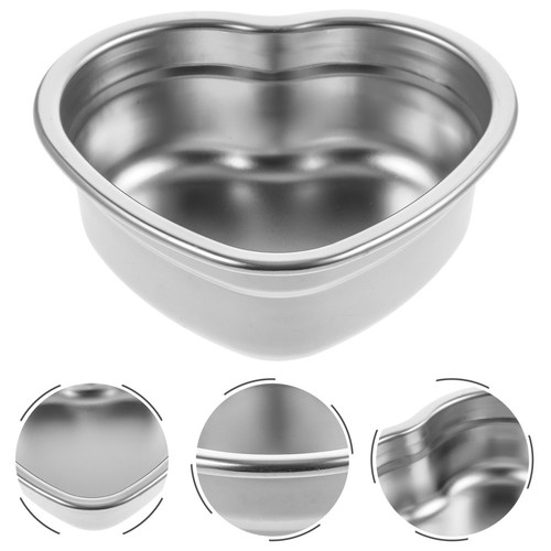 Plat coeur forme - plat, en