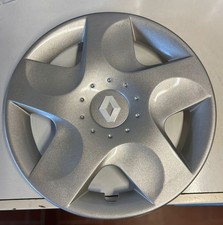 LOT DE 4 ENJOLIVEURS RENAULT NEW TWINGO 2007 POUR JANTES 14" AVEC LOGO