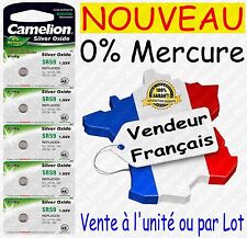 Piles/Battery Oxyde d'Argent 1,55V pour Montre SR59W G2 396 SR726 - Liv Gratuite