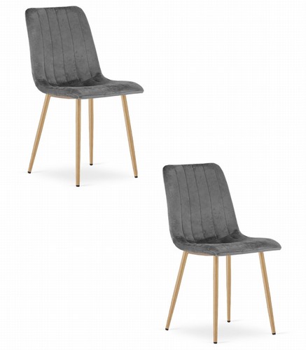 Fauteuil lava velours gris - lava,