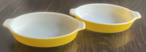 Vintage pyrex tableware pair - pyrex,