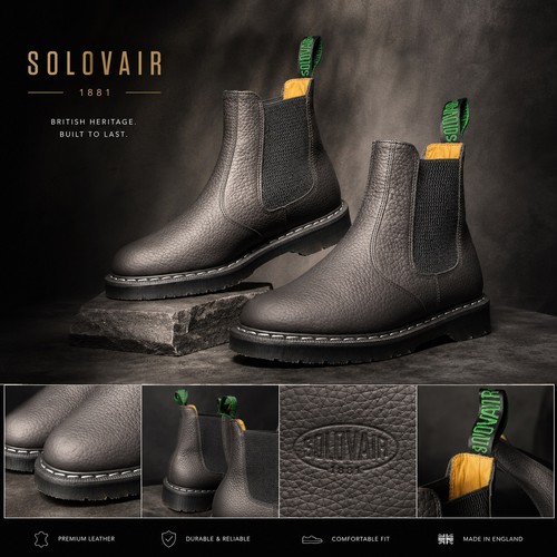 Solovair dealer chelsea boots - solovair,