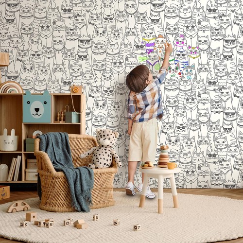Papier peint holden cats - papier,