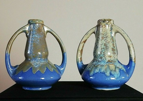 Paire petits vases - de,