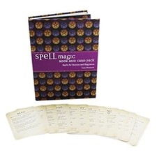 Spell Magic Book And Card