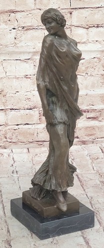 Signée bronze statue art - statue,