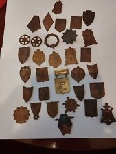 Lot D'insignes Militaires Drago Épreuves Bronze Ou Cuivre Médailles No Émaillées