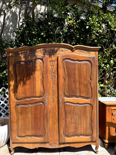 Vintage french antique wood - vintage,