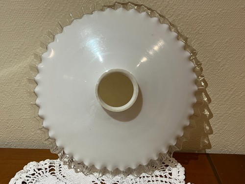 Ancien abat jour opaline - abat-jour,