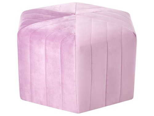 Pouf moderne velours - en,