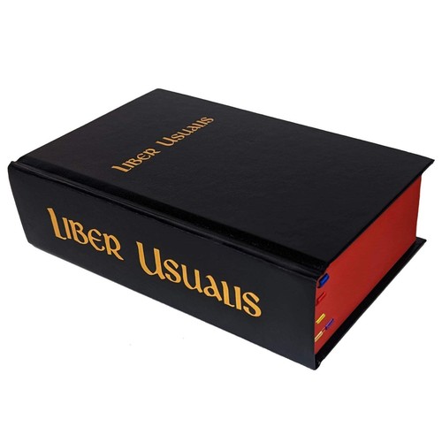 Liber usualis latin mass - latin,