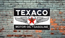 Plaque émaillée TEXACO WINGS