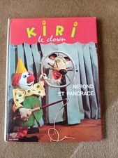 KIRI LE CLOWN Le Chapeau Magique Jean Image ORTF EO 1966 Solar Rouge et Or TBE