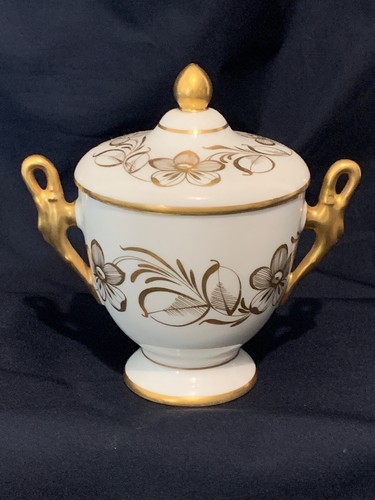 Sucrier couvert porcelaine - sucrier, couvert,