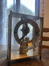 Kundo Horloge de table laiton pendule magnétique années 60 vintage Renault ￼