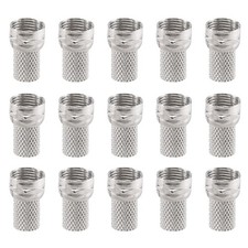 15 Pcs RG6 F-Type Torsion -