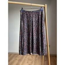 Jupe mi-longue évasée en