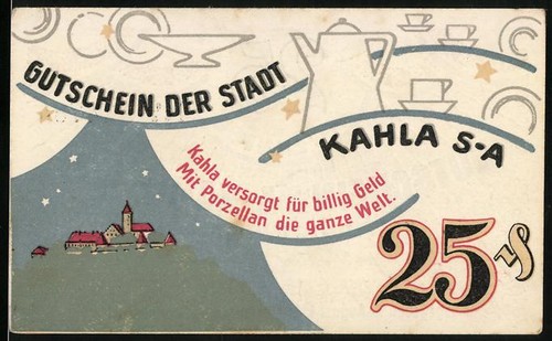 Monnaie nécessité kahla - monnaie,