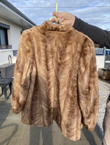 Manteau fourrure vison - fourrure,