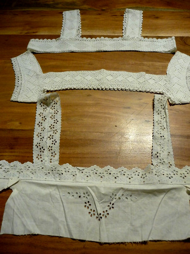 Linge ancien hauts - ancien,