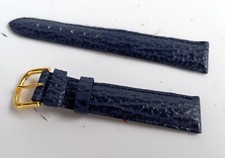 BRACELET montres NEUF CUIR REQUIN 18MM adaptable  breitling omega longines seiko