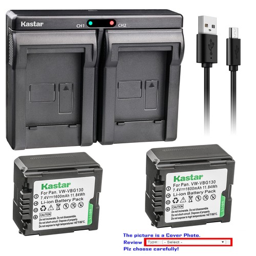 Kastar battery dual charger - kastar,