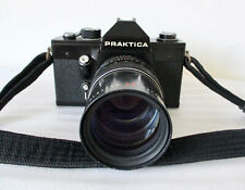 PRAKTICA LTL 3 Noir Lens Pentacon Electric 2.8 135mm MC
