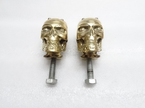 Skull personnalisé laiton old - skull,