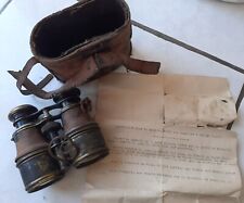 JUMELLES 1GH / 1914/1918 à TIRAGE RAPIDE avec notice / MILITAIRE GUERRE