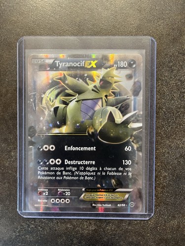 Carte pokémon tyranocif ex - pokémon,