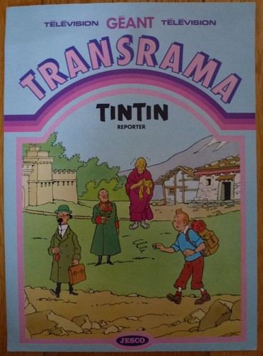 Tintin reporter transrama - reporter,