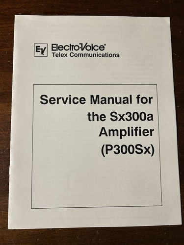 Electro voice sx300a - electro-voice,