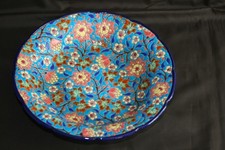 Coupe sur pied en émaux de