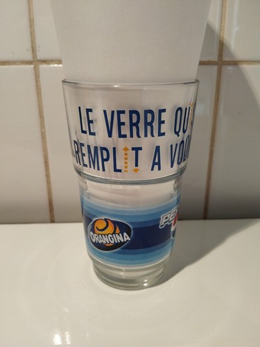 Verre orangina pepsi - orangina/pepsi,