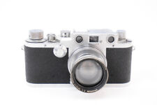 Appareil photo LEICA IIIc "shark skin" #490521 objectif Summitar f/2 - 50mm.