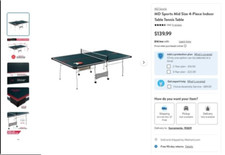 MD Sports Mid Size 4 Piece