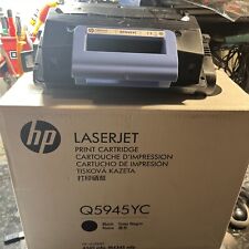 HP LASERJET 4345 Mfp Toner Q5945YC Noir *NEUF* Carton Ouvert