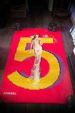 CHANEL N° 5 J.P GOUDE A French Bus Vintage Advertising Fashion Poster Original