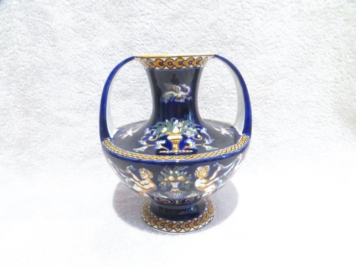 Vase anses faience - vase, gien